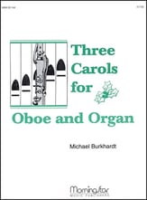 THREE CAROLS FOR OBOE AND ORGAN cover